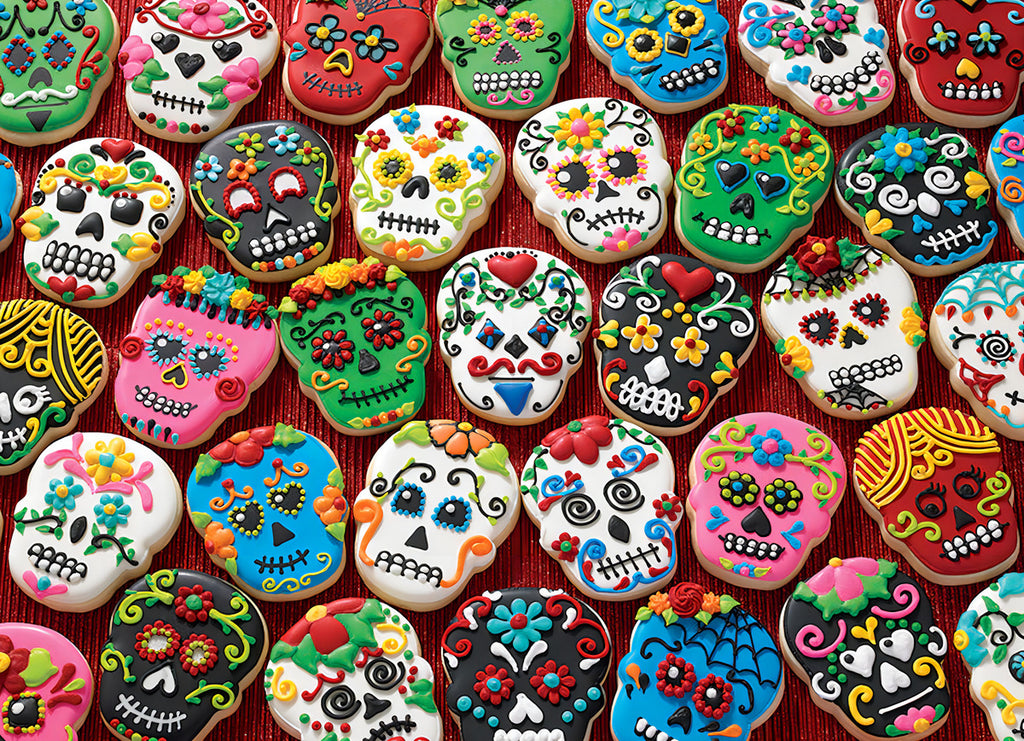 Rompecabezas Galletas Calaverita 1000 Cobble Hill De Muertos