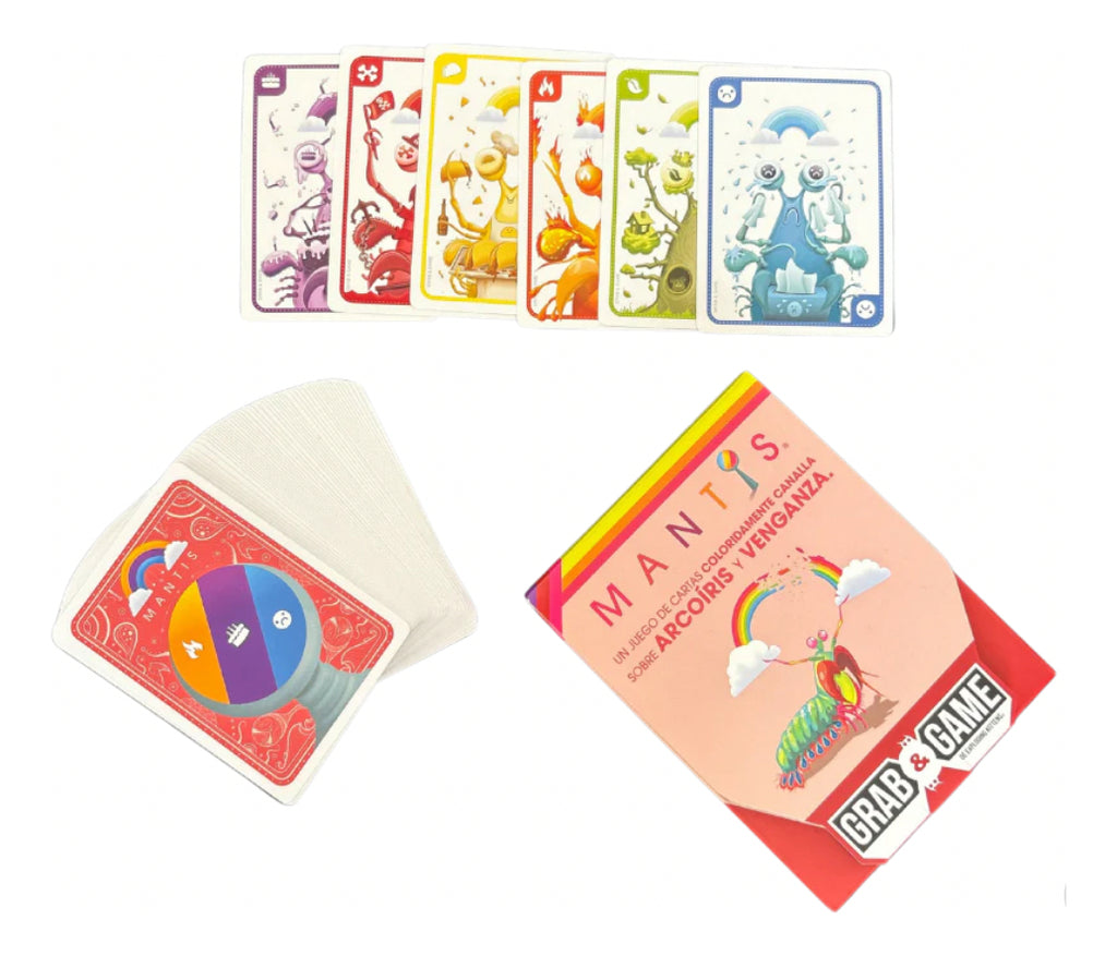 Juego De Mesa Mantis Arcoiris Y Venganzas