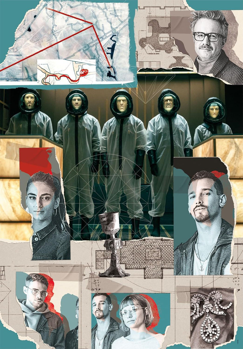 Clementoni Casa De Papel Berlín Bóveda Rompecabezas 1000 Pz