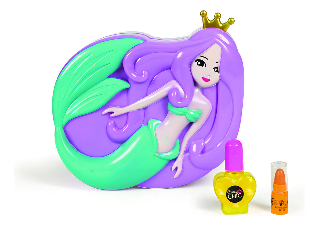 Juguete Maquillaje Niña Belleza Sirena Estuche Clementoni