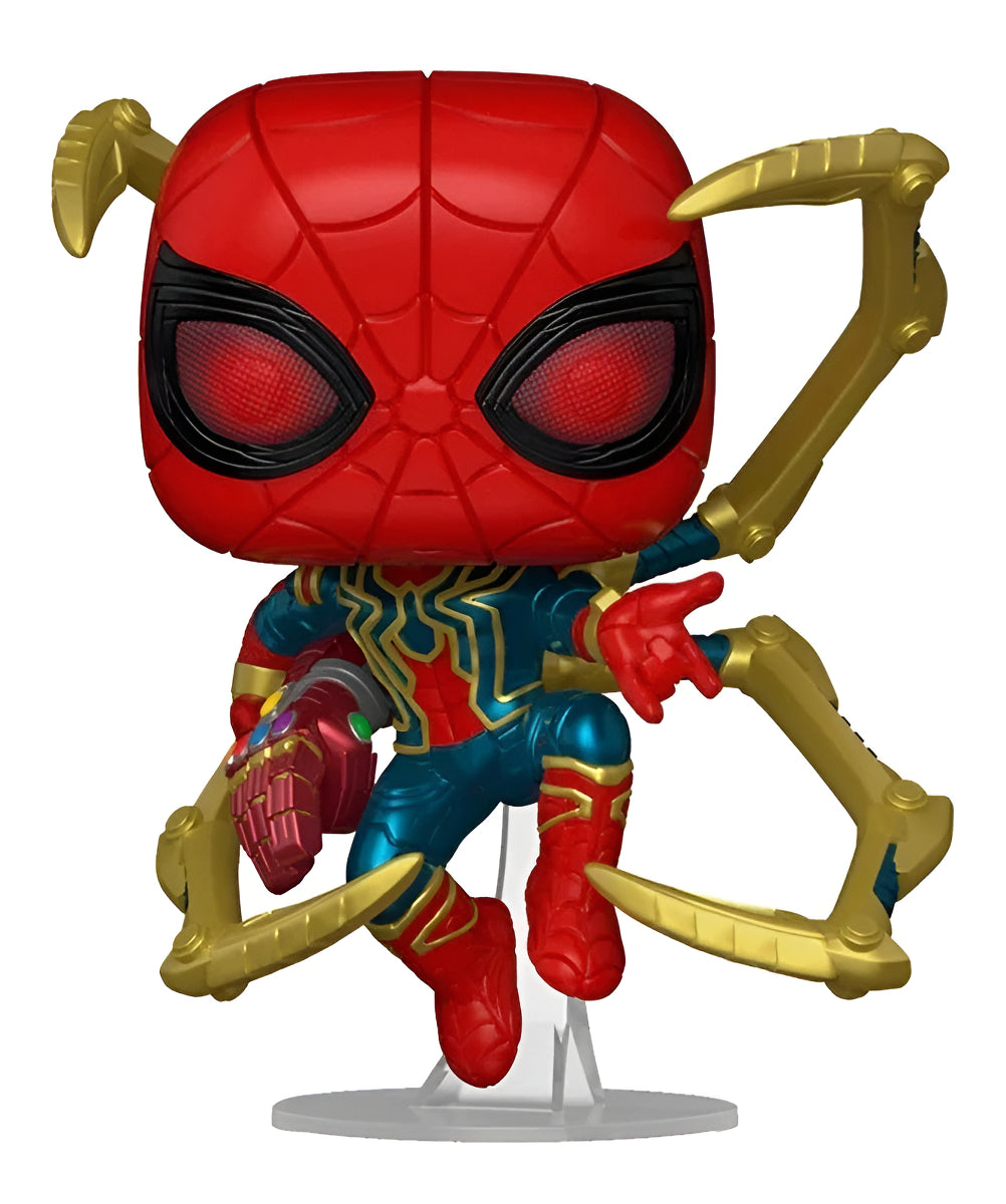 Funko Pop Iron Spider-man Nano Gauntlet Glow In The Dark
