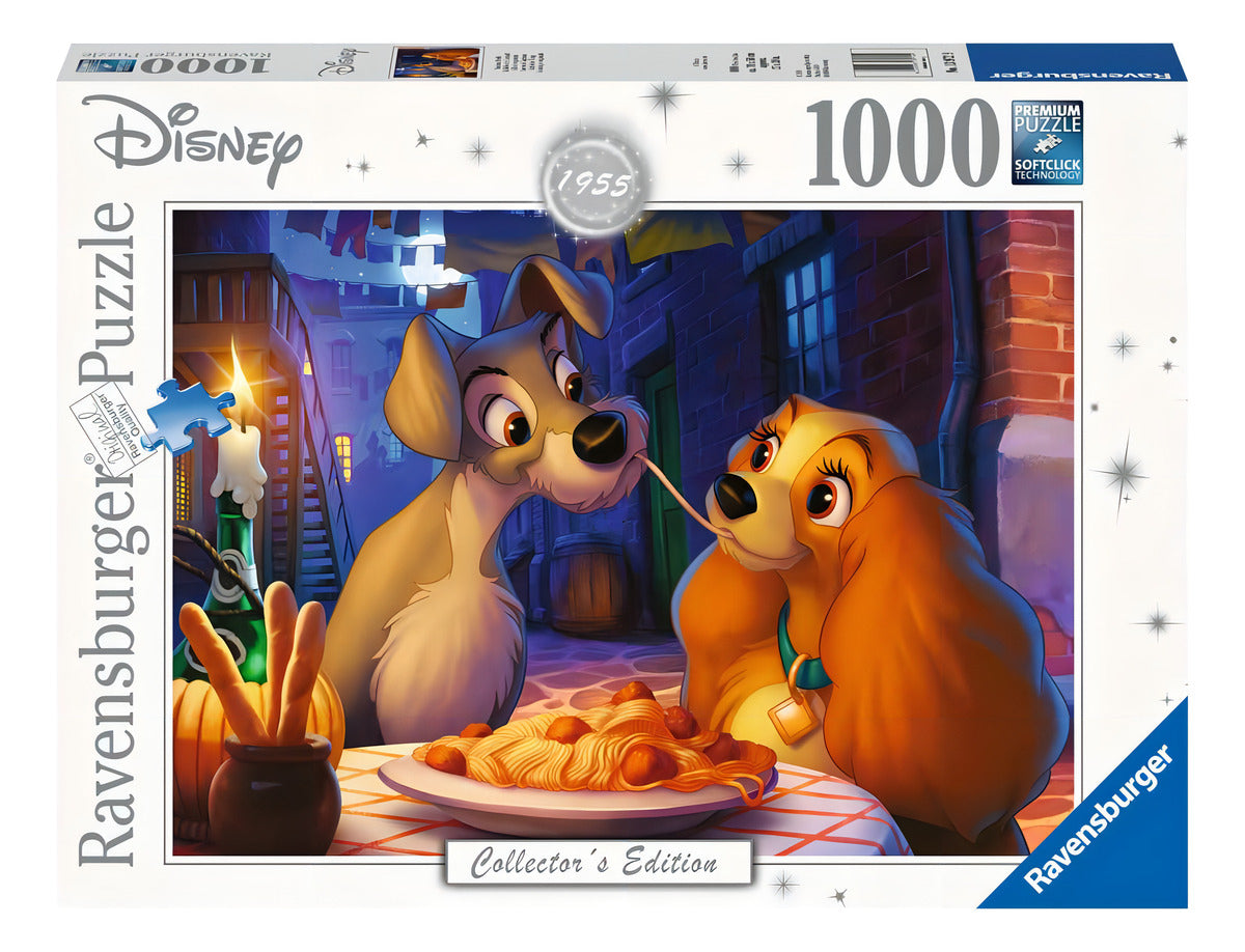 Ravensburger Disney Collector's Edition Lady & The Tramp 13972 1000 Piezas