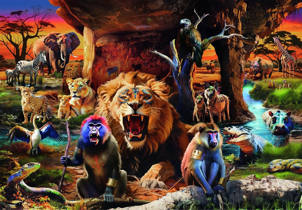 Puzzle Clementoni The Tribal Society De 1500 Piezas