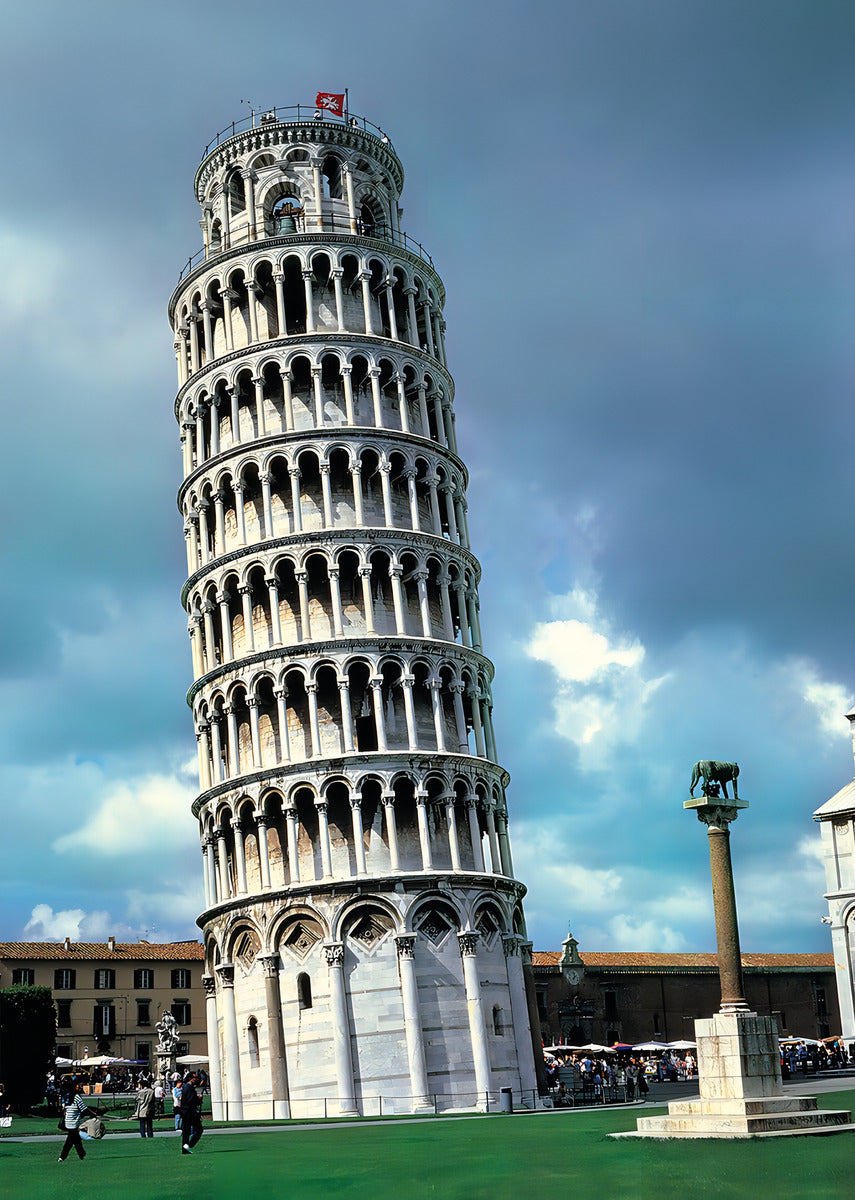 Torre Inclinada De Pisa Mini Rompecabezas 1000 Pza Tomax