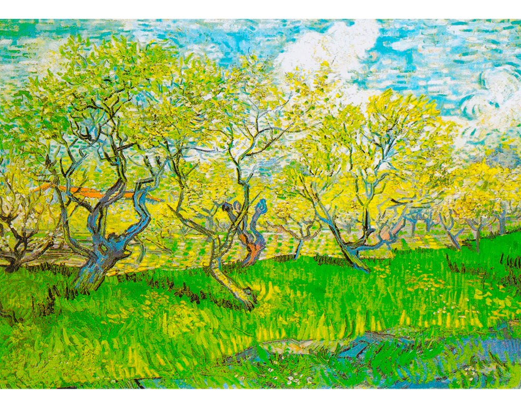 Van Gogh Huerto En Flor Rompecabezas 1000 Pieza Enjoy Puzzle