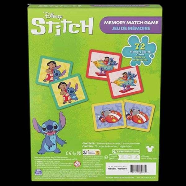 Juego Memorice Disney Stitch Spin Master Games