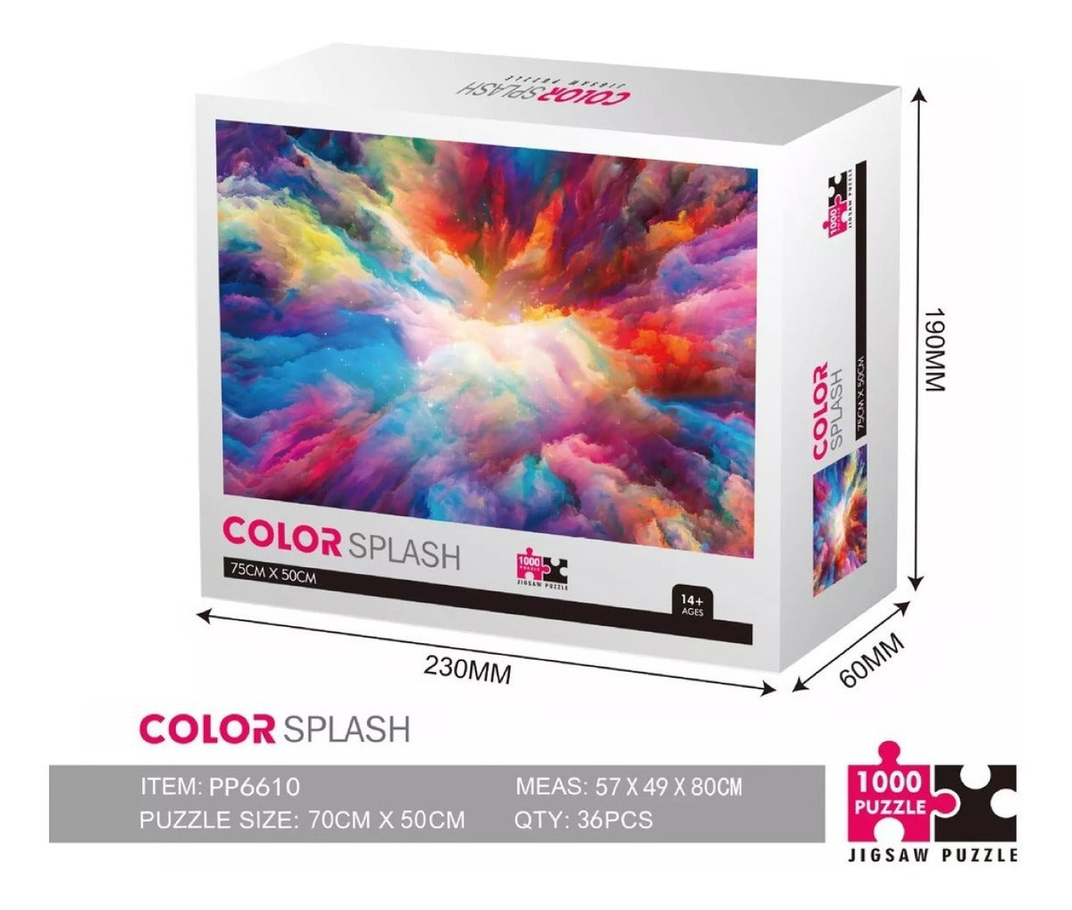 Color Splash Rompecabezas 1000 Piezas