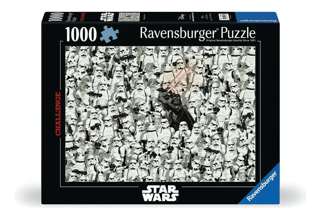 Rompecabezas Star Wars 1000 Piezas | Ravensburger | Puzzle Corte Preciso Y Acabado Antirreflejante