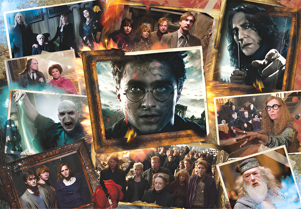 Rompecabezas Harry Potter Batalla Hogwarts 1500pz Clementoni