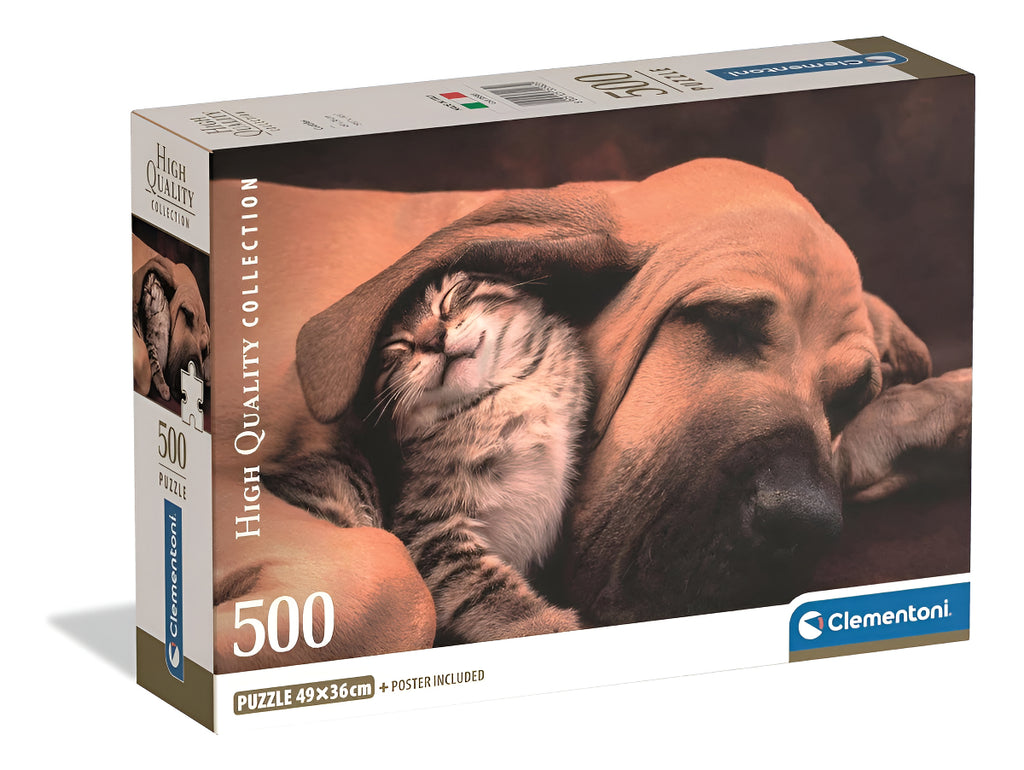 Rompecabezas 500 Piezas Mascotas Adorables Clementoni