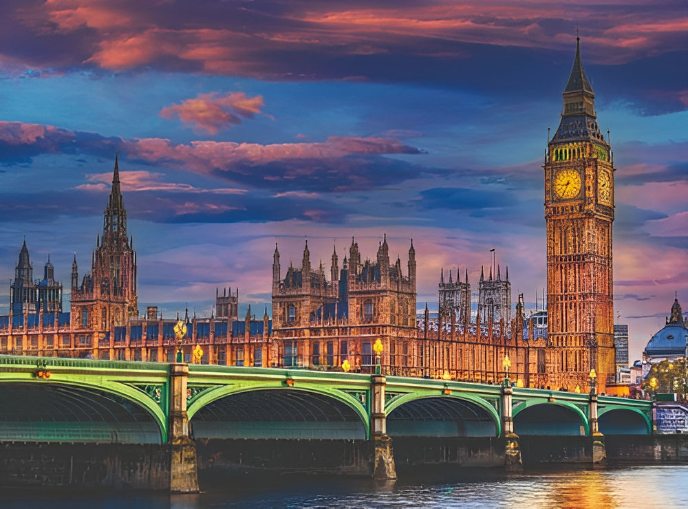 Londres Big Ben Parlamento Rompecabezas 500 Pz Clementoni