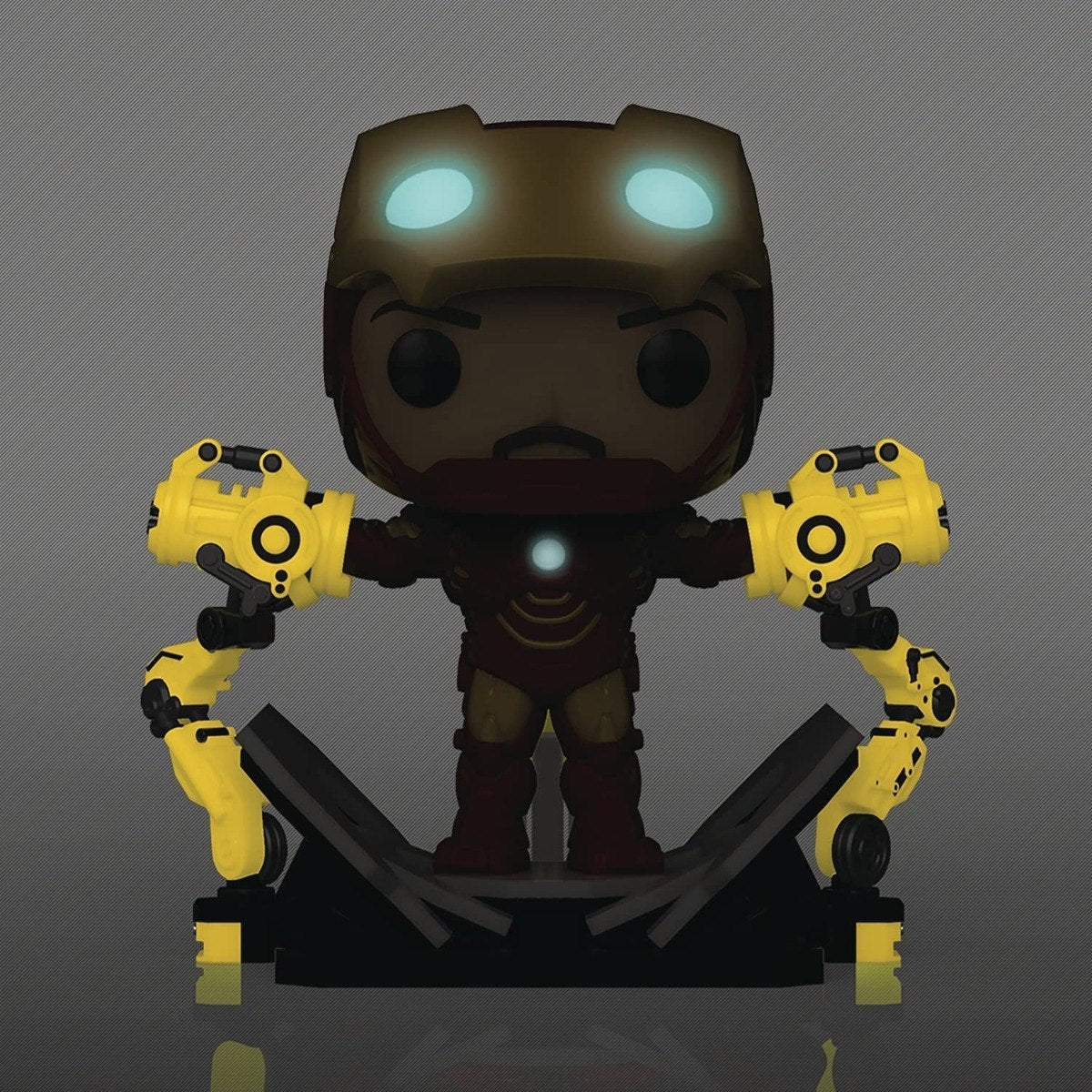 Funko Pop Iron Man Mark Iv With Gantry 905 Glow