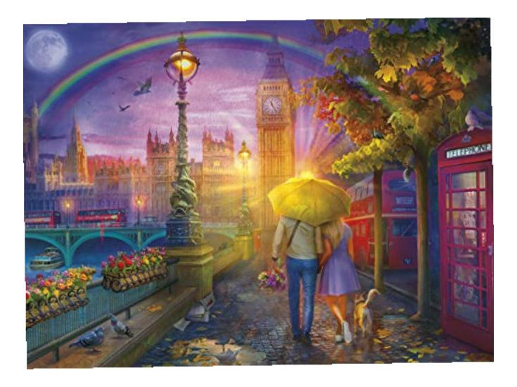 Buffalo Games Puzzle De 1000 Piezas, Diseño De Lluvia De