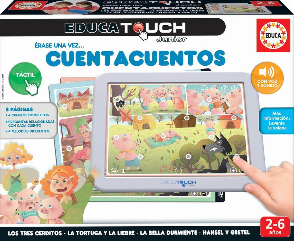 Educa Touch Jr Cuenta Cuentos 2 Érase Una Vez 17952