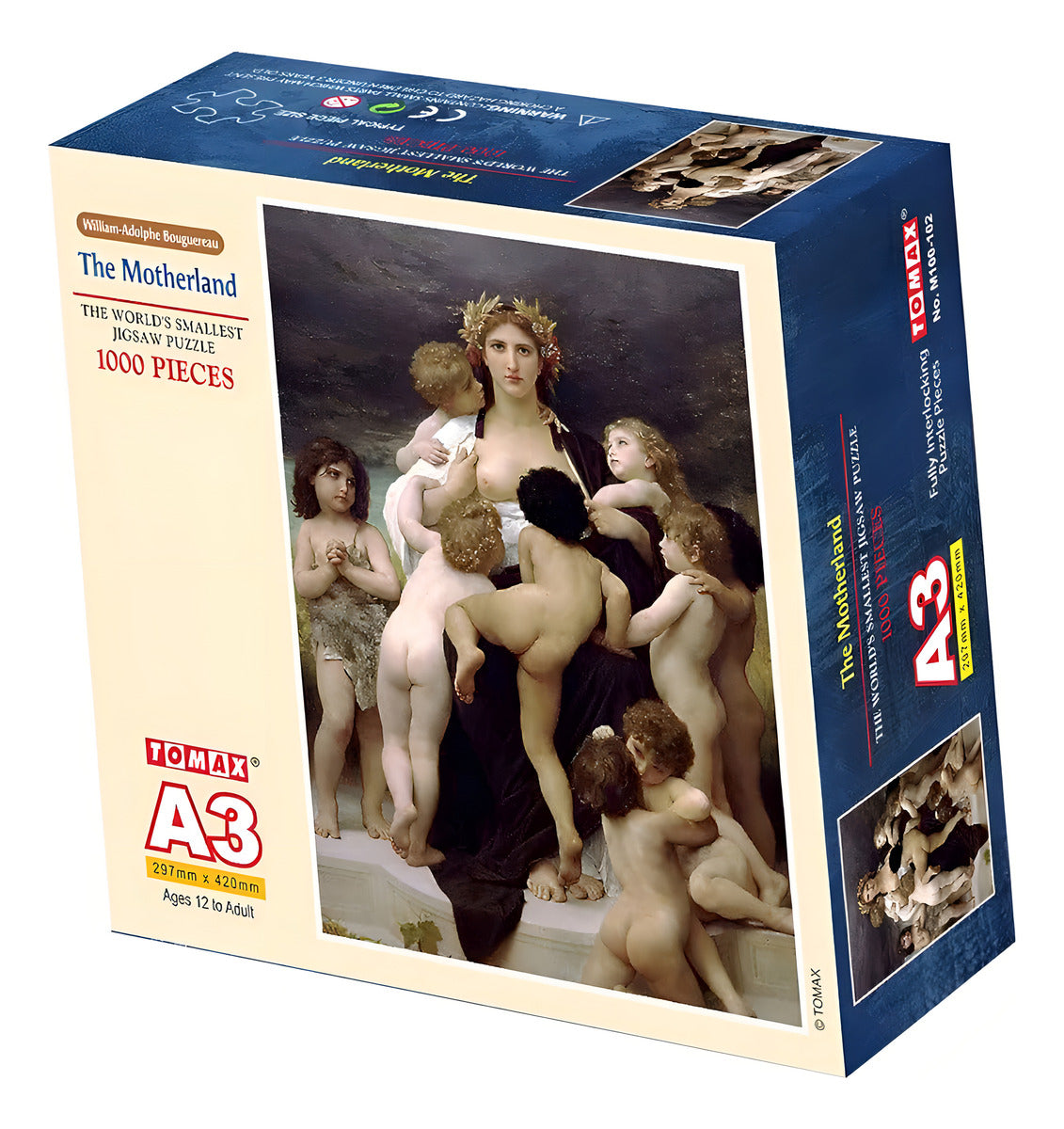 Rompecabezas Mini 1000 Piezas Motherland Arte Tomax Pintura