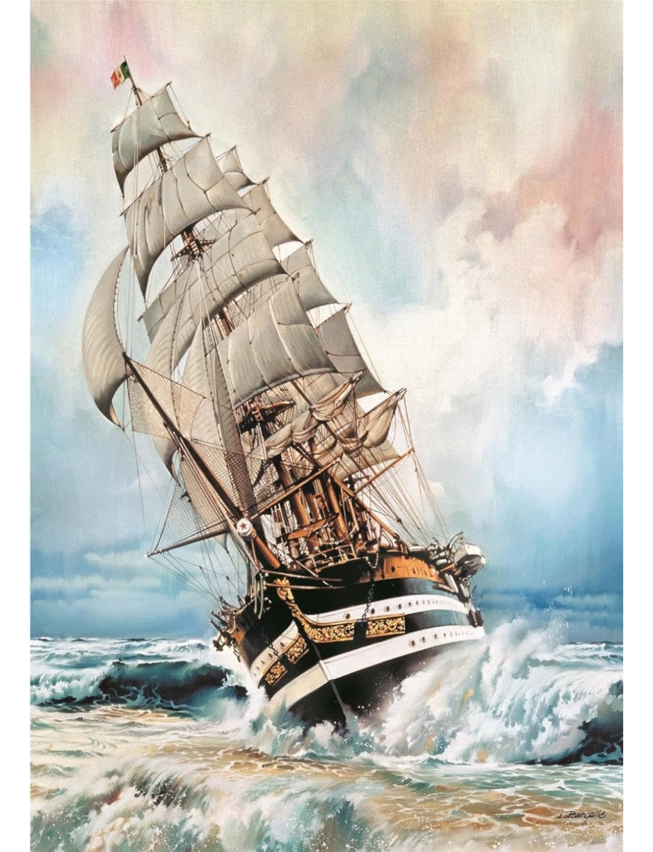 Rompecabezas Amerigo Vespucci Compact Clementoni 1000 Piezas