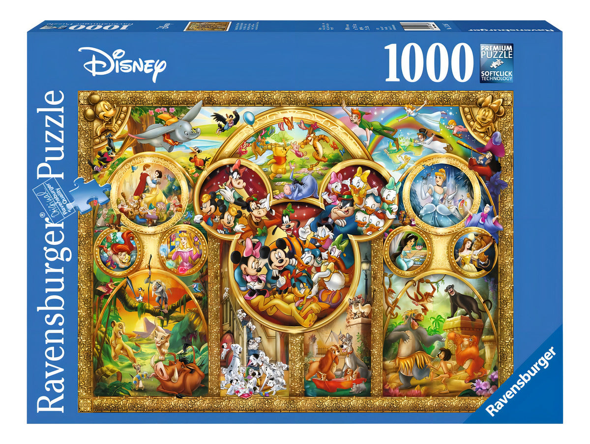 Rompecabezas Películas Disney 1000 Piezas Ravensburger