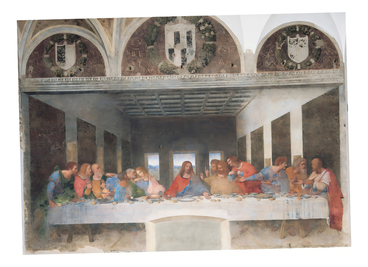 Rompecabezas Clementoni Museum Collection Leonardo - Cenacolo 31447 De 1000 Piezas