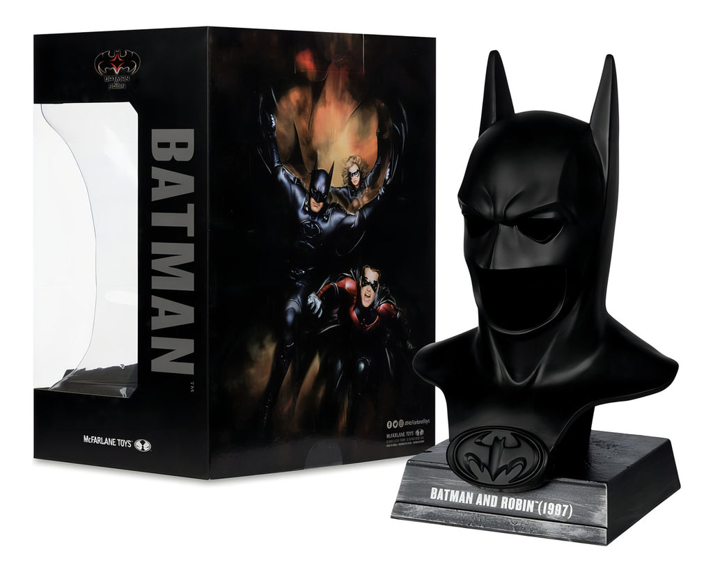 Réplica Capucha Batman 1/3 Escala Dc Direct Mcfarlane Toys 19 Cm