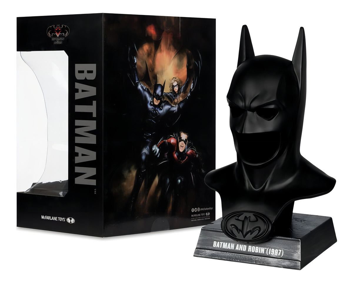 Réplica Capucha Batman 1/3 Escala Dc Direct Mcfarlane Toys 19 Cm