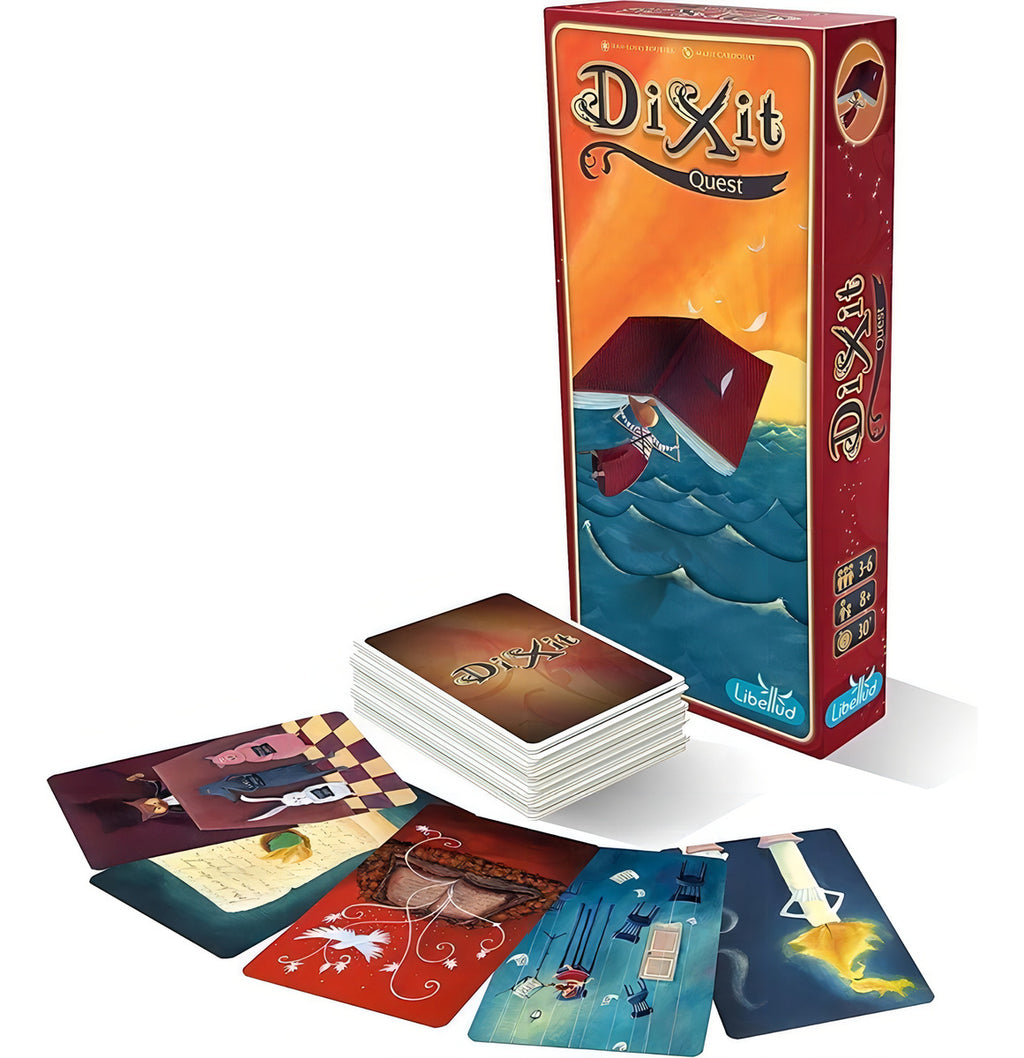 Juego De Mesa Asmodee Extensión Dixit Quest - 84 Cartas