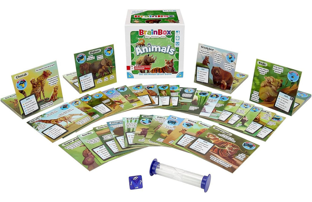 Brainbox Animales Asmodee Memoria