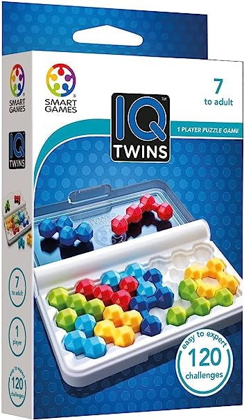Iq Twins Juego De Lógica Individual Smart Games 120 Retos