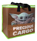Hielera Flexible Térmica Con Cierre Baby Yoda Star Wars Grog Color Caqui