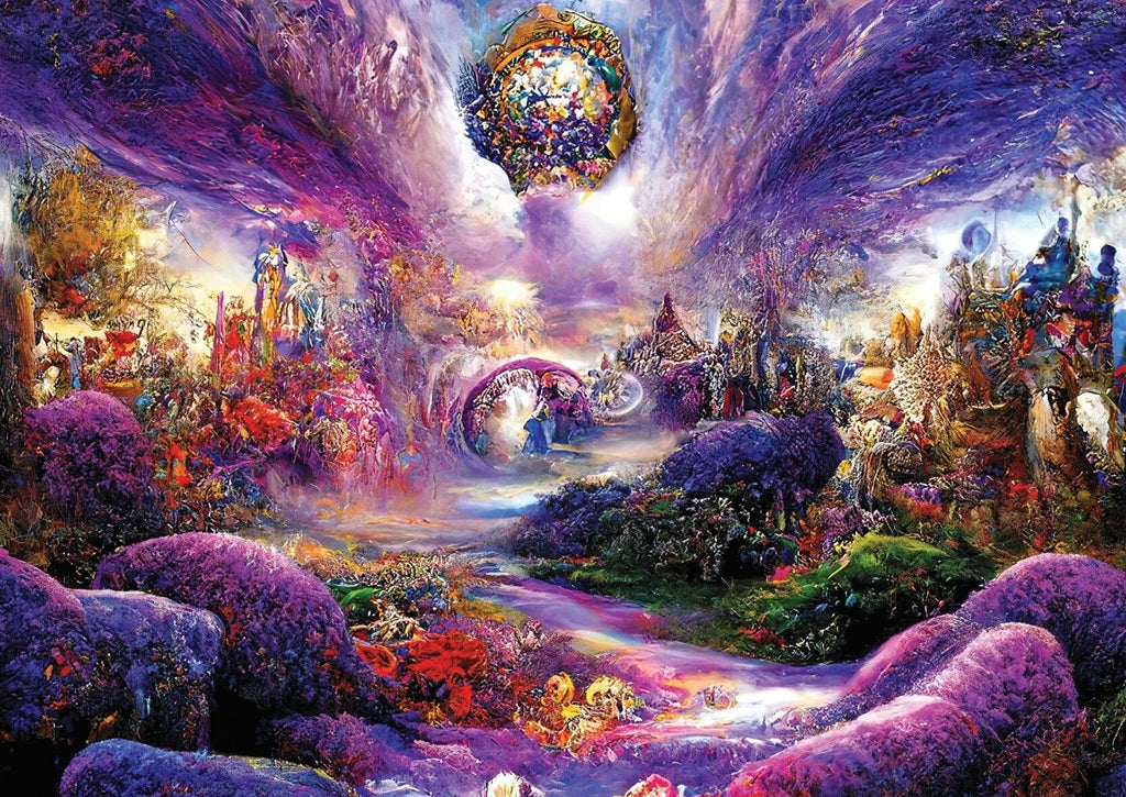 Paisaje De Fantasía Rompecabezas Art Puzzle 2000 Piezas 5492