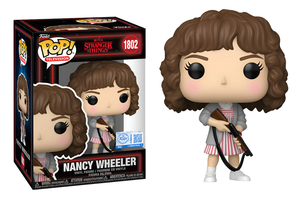 Funko Pop Stranger Things Nancy Wheeler Escopeta Exclusivo