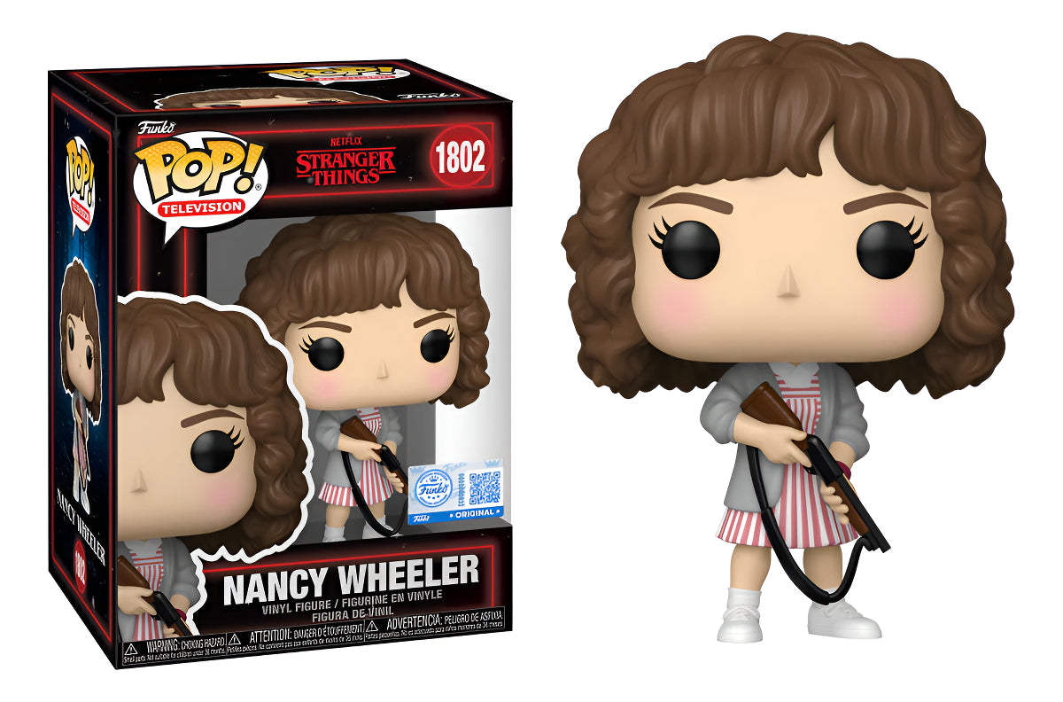 Funko Pop Stranger Things Nancy Wheeler Escopeta Exclusivo