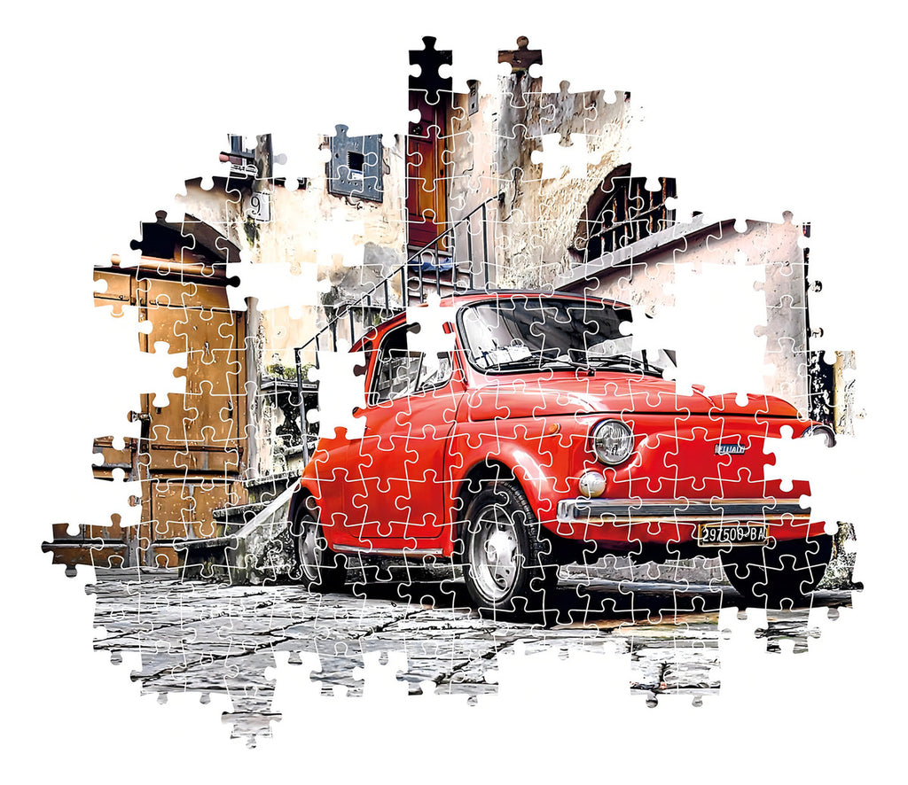 Puzzle Clementoni Auto Rojo De 500 Piezas