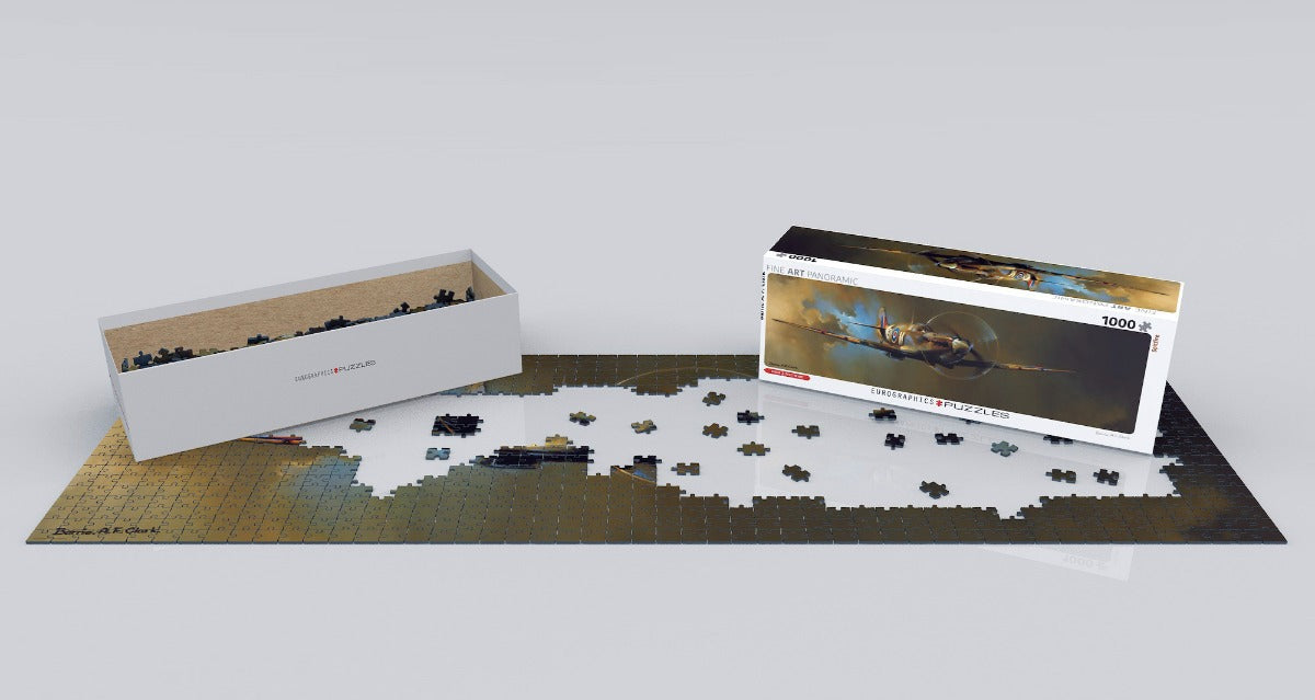 Avion Spitfire Panorama Rompecabezas 1000 Pz Eurographics