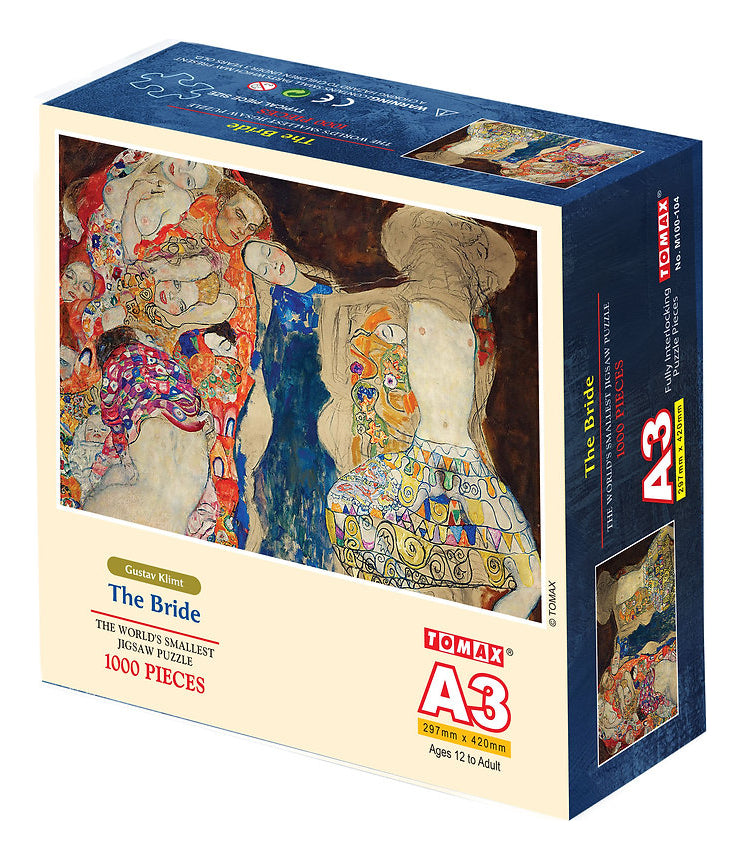 The Bride Gustav Klimt Mini Rompecabezas 1000 Pzas Tomax