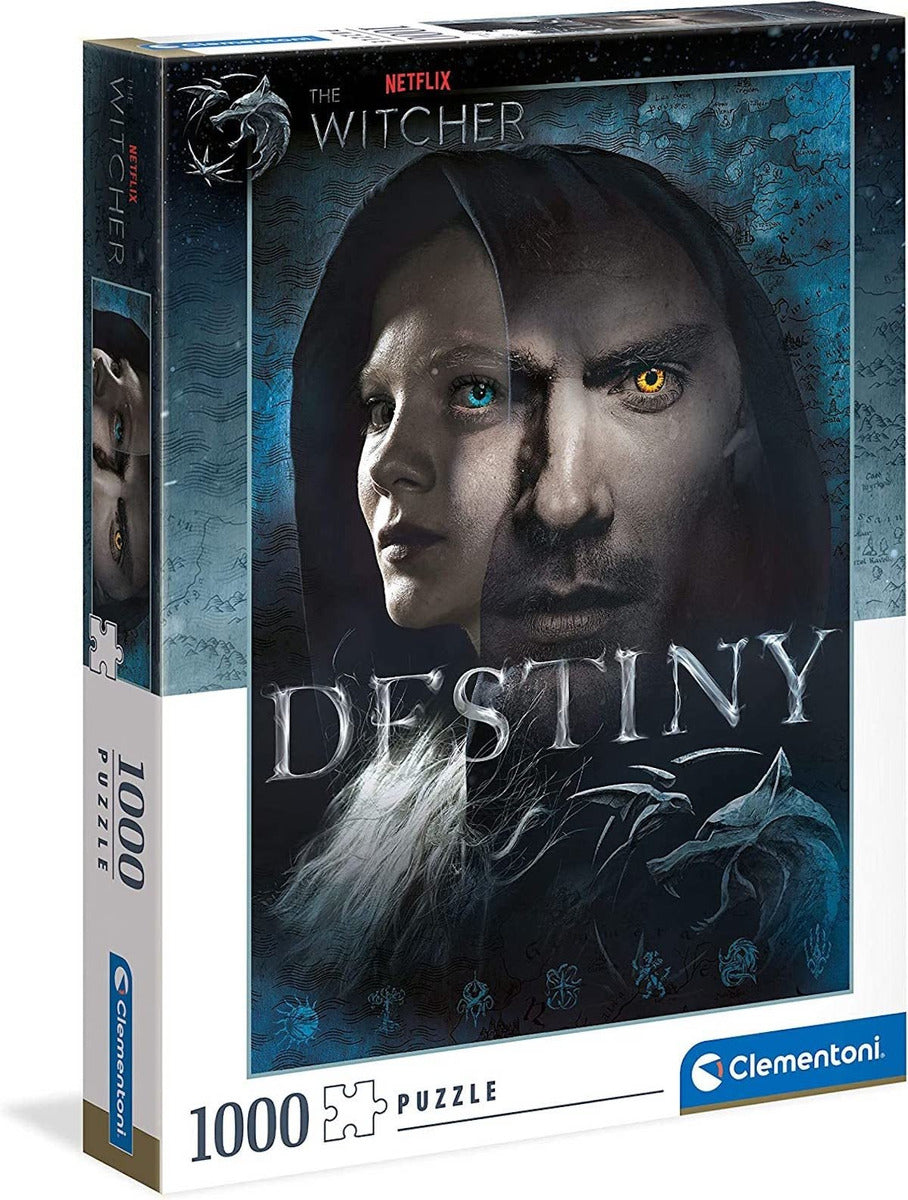 Rompecabezas The Witcher Destiny 1000 Pz Clementoni Netflix