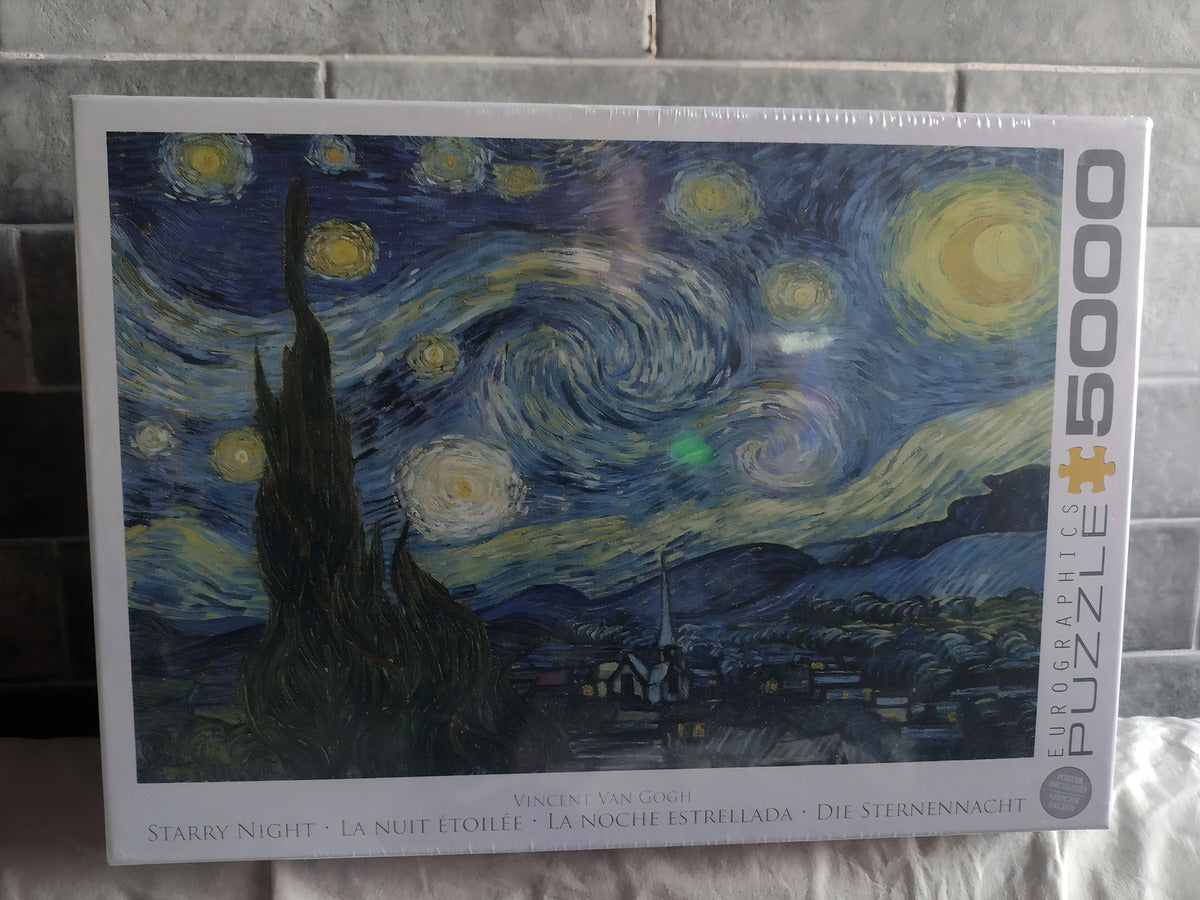 Rompecabezas Noche Estrellada Van Gogh 5000 Pz Eurographics