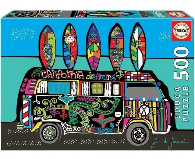 Rompecabezas California Dreaming Fsc 500 Pzas