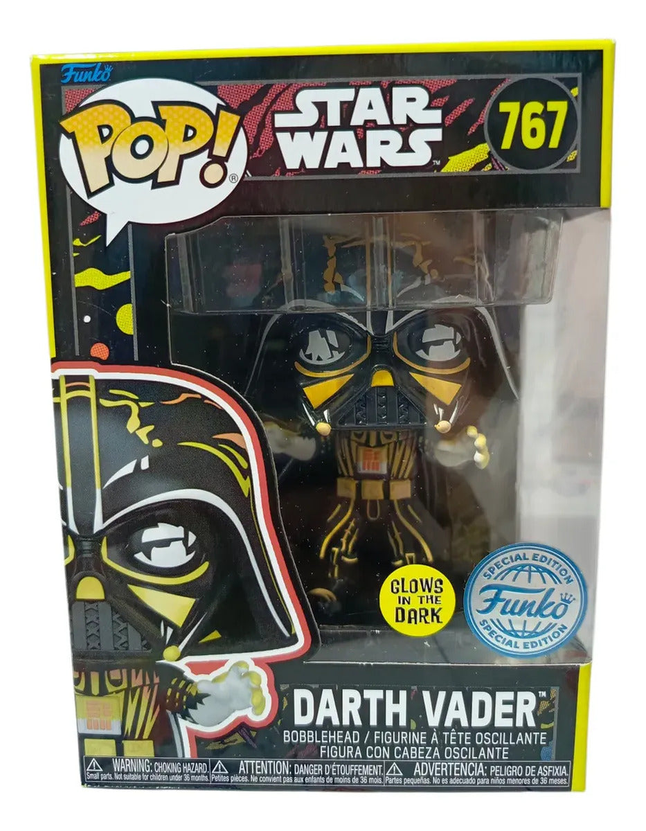 Funko Pop Star Wars Darth Vader Glow In The Dark Exclusive
