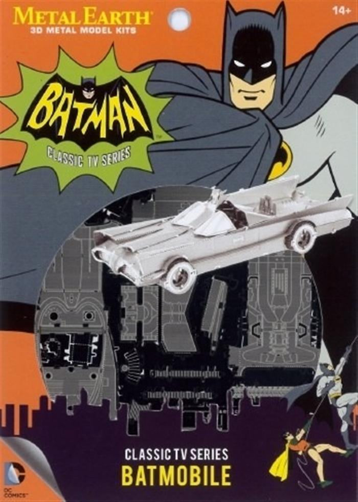 Fascinations Batimovil Serie Tv Rompecabezas 3d Batman 60s
