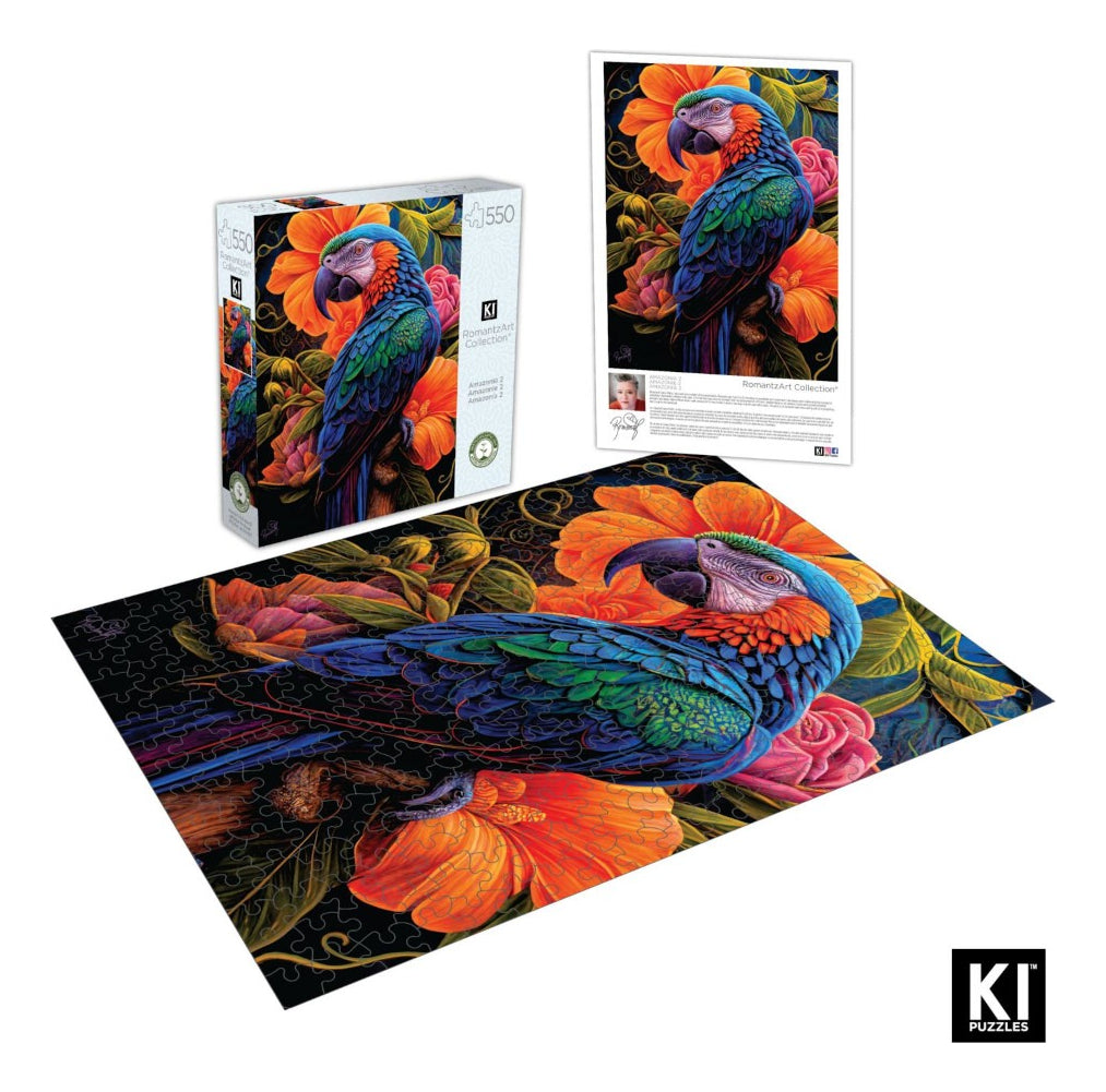 Ki Puzzles Rompecabezas De 550 Pzs Amazonia Romantzart