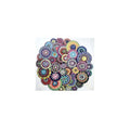 Kit Pintura Arte Diamantes Mandala 8 Dm-58 Educar
