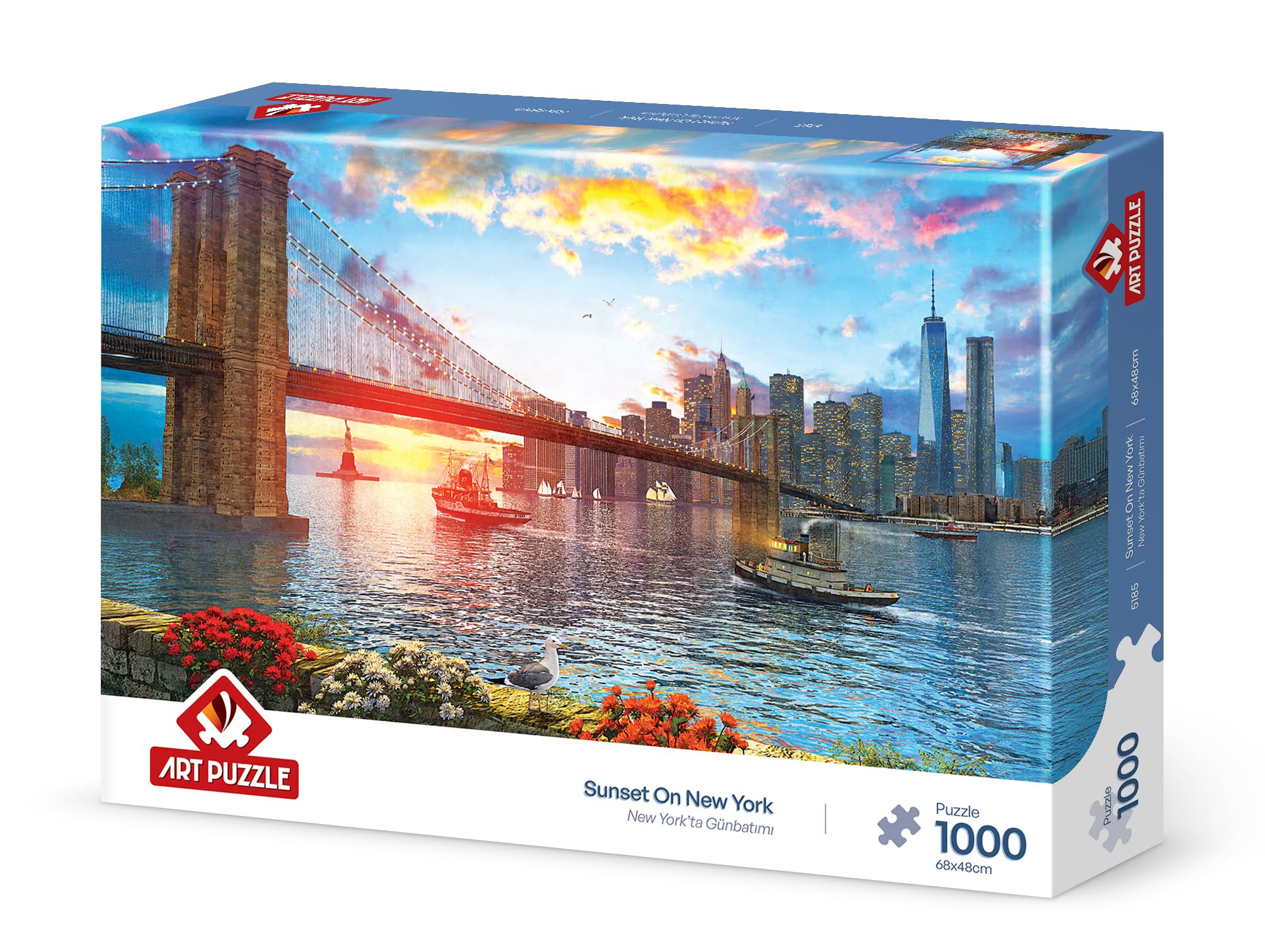 Art Puzzle 1000 Piezas Sunset in New York