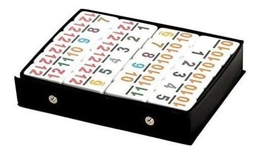 Chh Domino Doble 12 Numeros Con Caja De Vinil