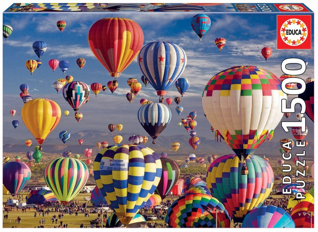 Rompecabezas De Globos Aerostáticos Educa 17977 1500 Piezas