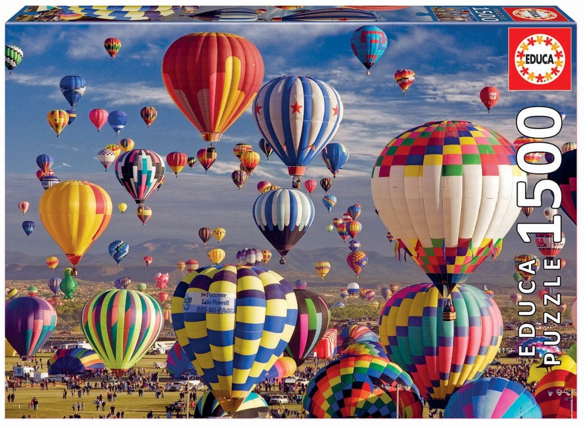 Rompecabezas De Globos Aerostáticos Educa 17977 1500 Piezas