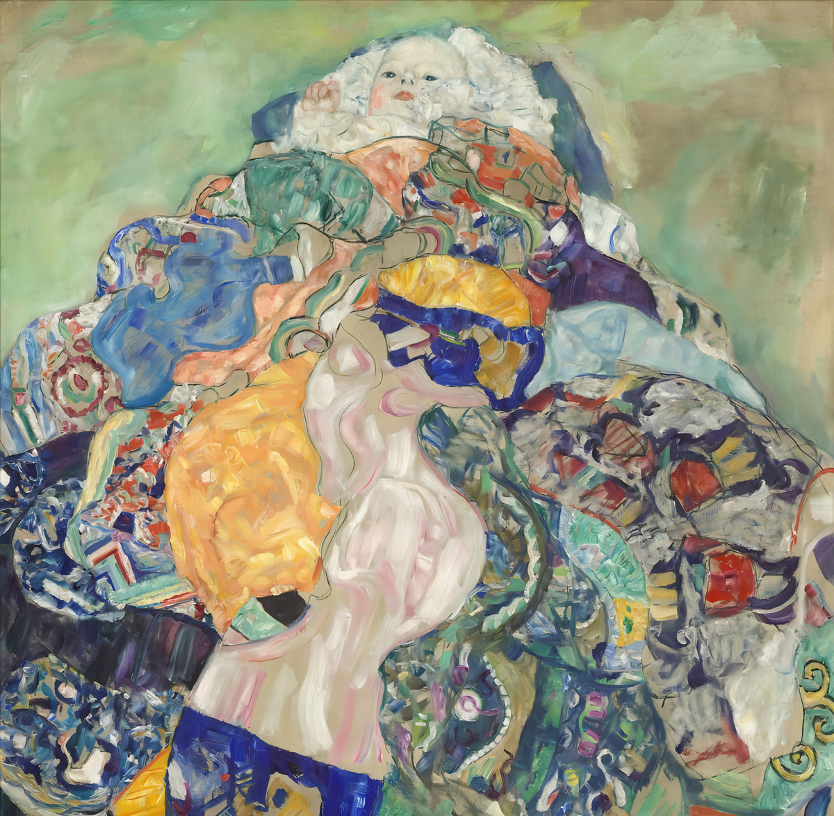 Gustav Klimt: Baby Rompecabezas Arte 1000 Pzs Grafika