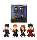Harry Potter Set 4 Figuras Ron, Hermione Metalfig Jada Toys
