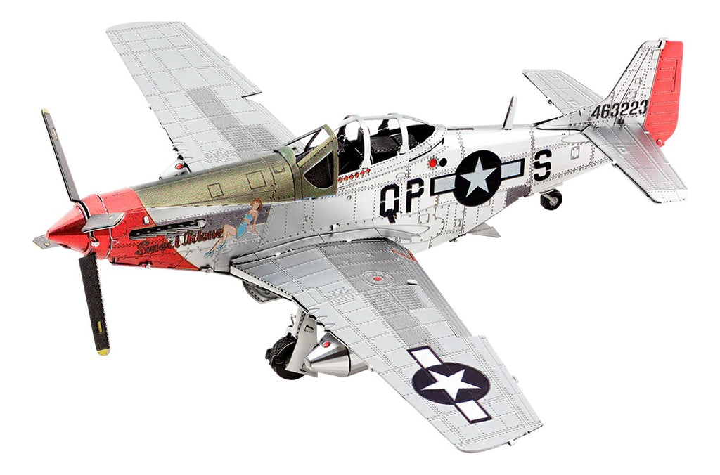 Rompecabezas Metálico Mms180 P-51d Mustang Sweet Arlene