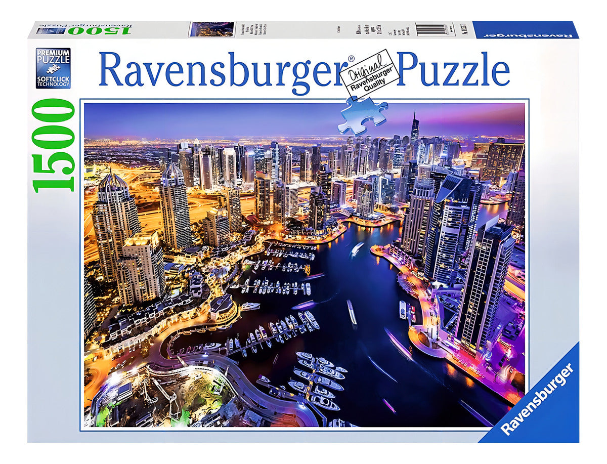Rompecabezas Ravensburger Dubai De Noche 1500 Piezas 14+