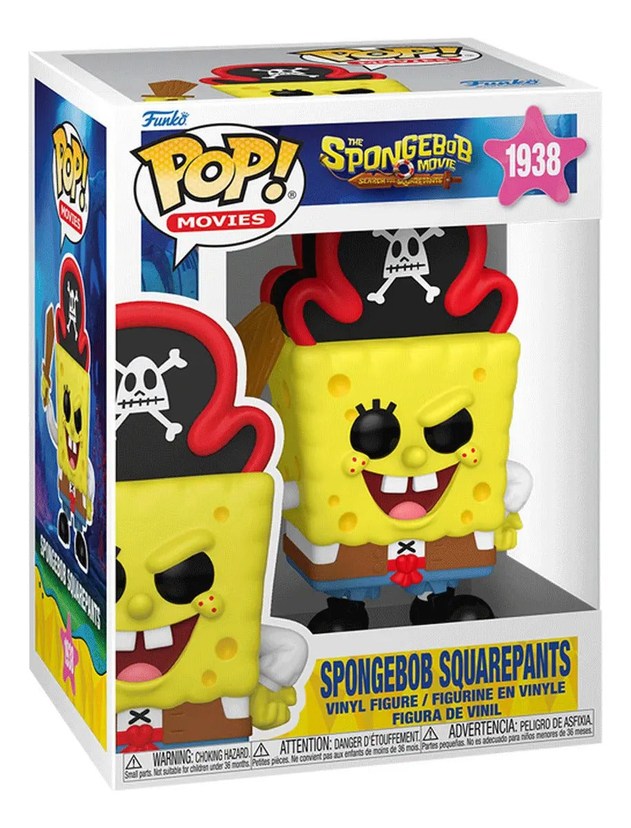 Funko Pop Movies: Bob Esponja En busca de los pantalones cuadrados - Bob Esponja Pirata